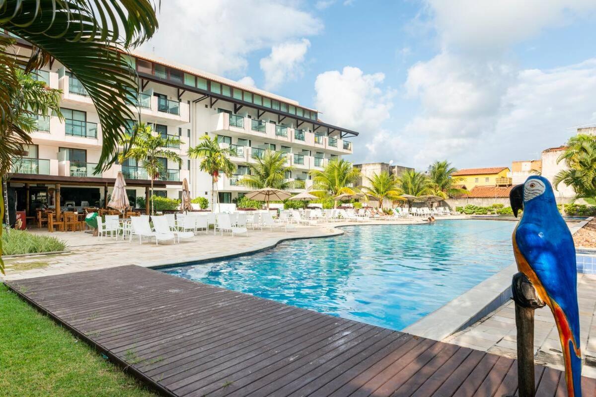 Laguna Beach Flat 101 Porto De Galinhas - Flat Terreo Com Saida Para Piscina Esterno foto